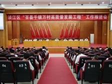 韶关浈江区召开“百县千镇万村高质量发展工程”工作推进会