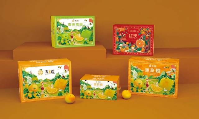 “潘橙”产品展示。