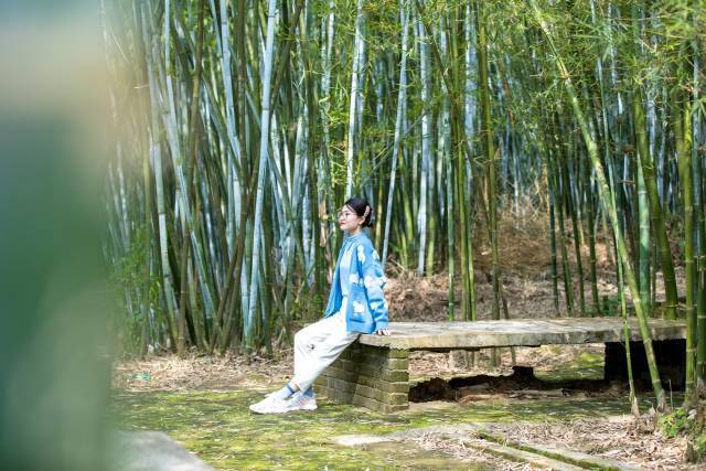 “以竹代塑”,，讓竹產(chǎn)業(yè)迎來(lái)新的春天,。（吳秒衡/攝）