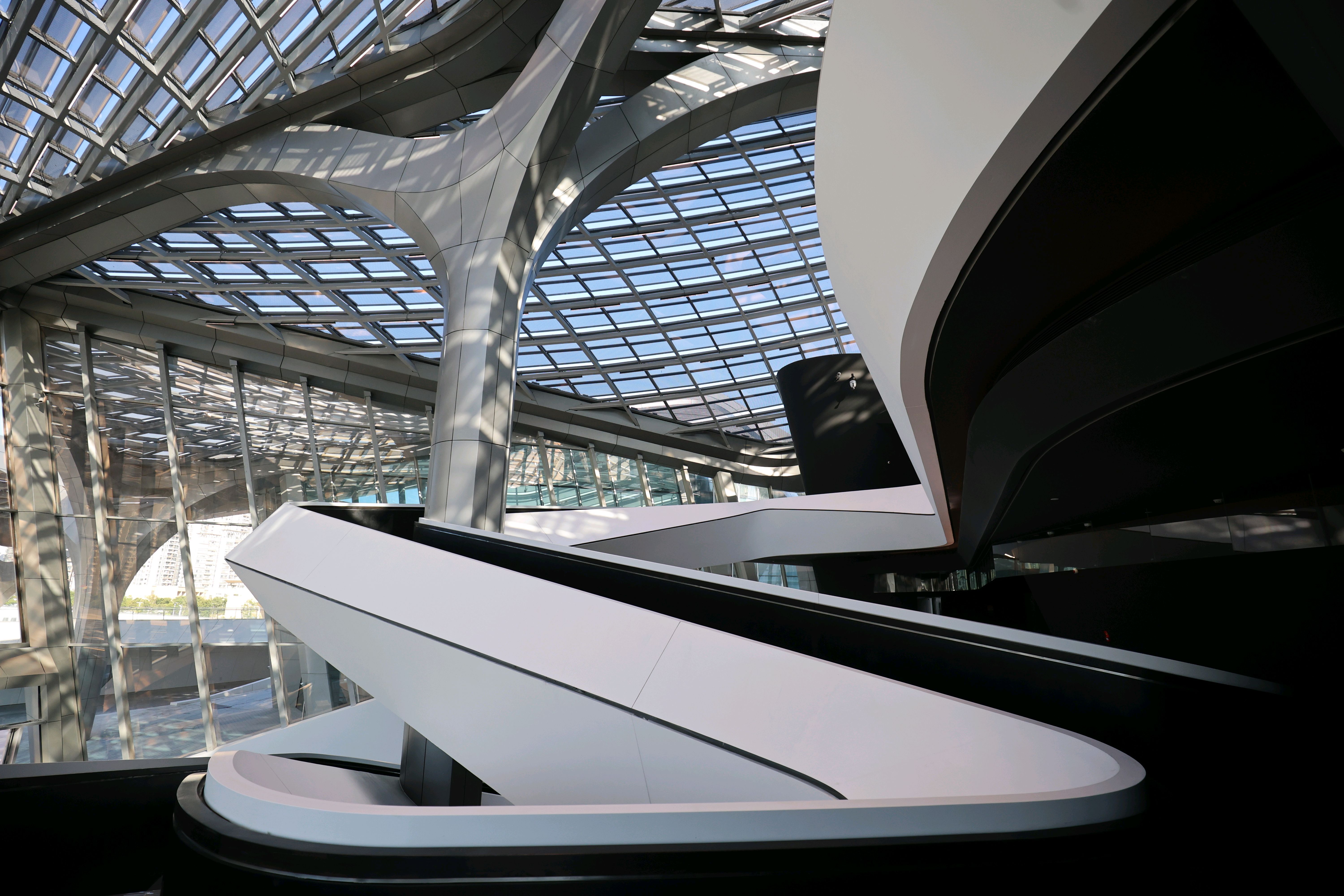 简洁的线条和色调。  南方+ 关铭荣 拍摄