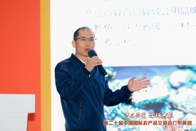 惠来县农业农村局局长洪楚雄。