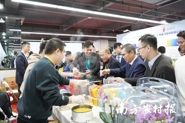 广东农业龙头企业创新创业品牌产品展示展销会现场