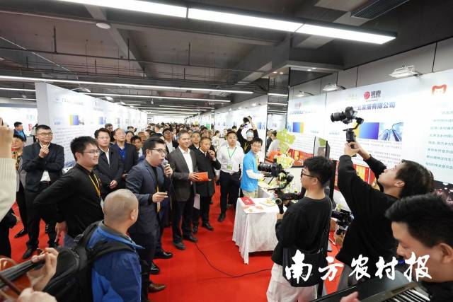 来自全国各地的品牌农产品在南海展销