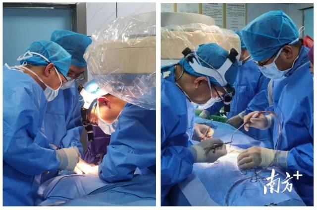 内外科团队协作救治。  受访者供图