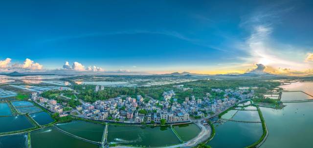 阳西县沙扒镇渡头村（李儒锋/摄）