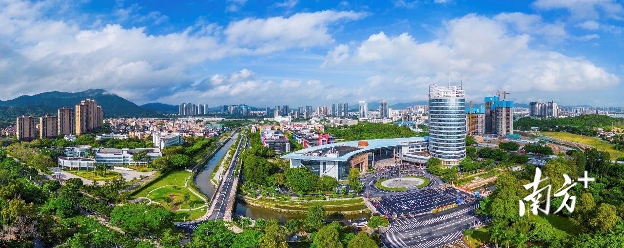 珠海高新区宜居宜业的生活图景。