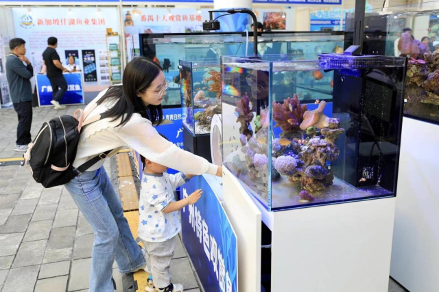 带着小孩前来参观的家庭数不胜数