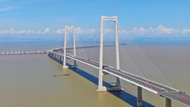 主线贯通！30秒看深中通道7年变化｜一桥飞架 深中同城