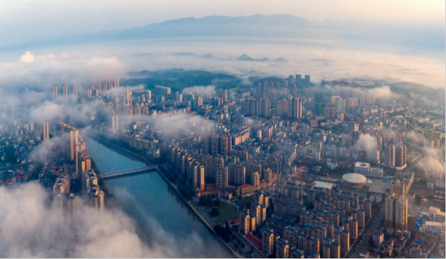 始兴县城全貌。