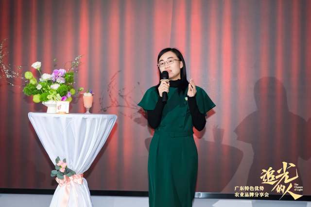 殷忞讲述她与荔枝文化的故事。