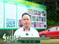 甘洒南洞村党支部书记黎接鹏：南洞老区换新颜