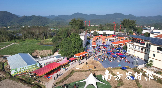 云浮市云城区第六届番薯节暨乡村美食旅游季启动仪式现场。
