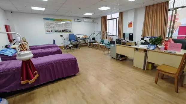图为联富综合养老服务中心健身室、康复室等功能区。 图为联富综合养老服务中心健身室、康复室等功能区。