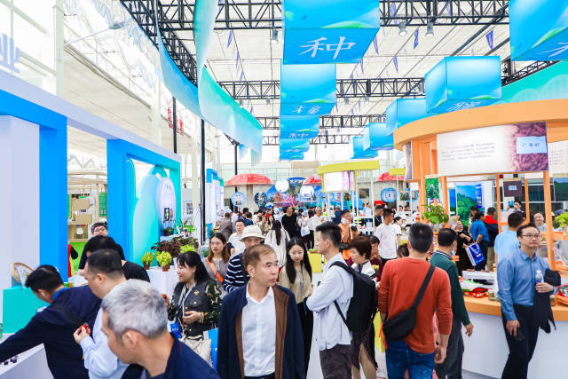 广东种业振兴成果展现场。