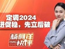 定调2024  以进促稳，先立后破｜杨阿洋快评
