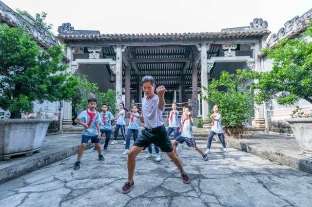 安堂村传统武术教学