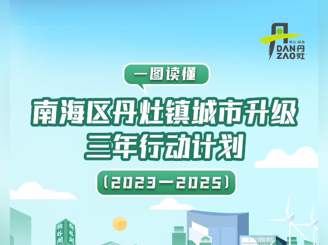 投188亿元实施五大工程！一图读懂丹灶三年城市大升级
