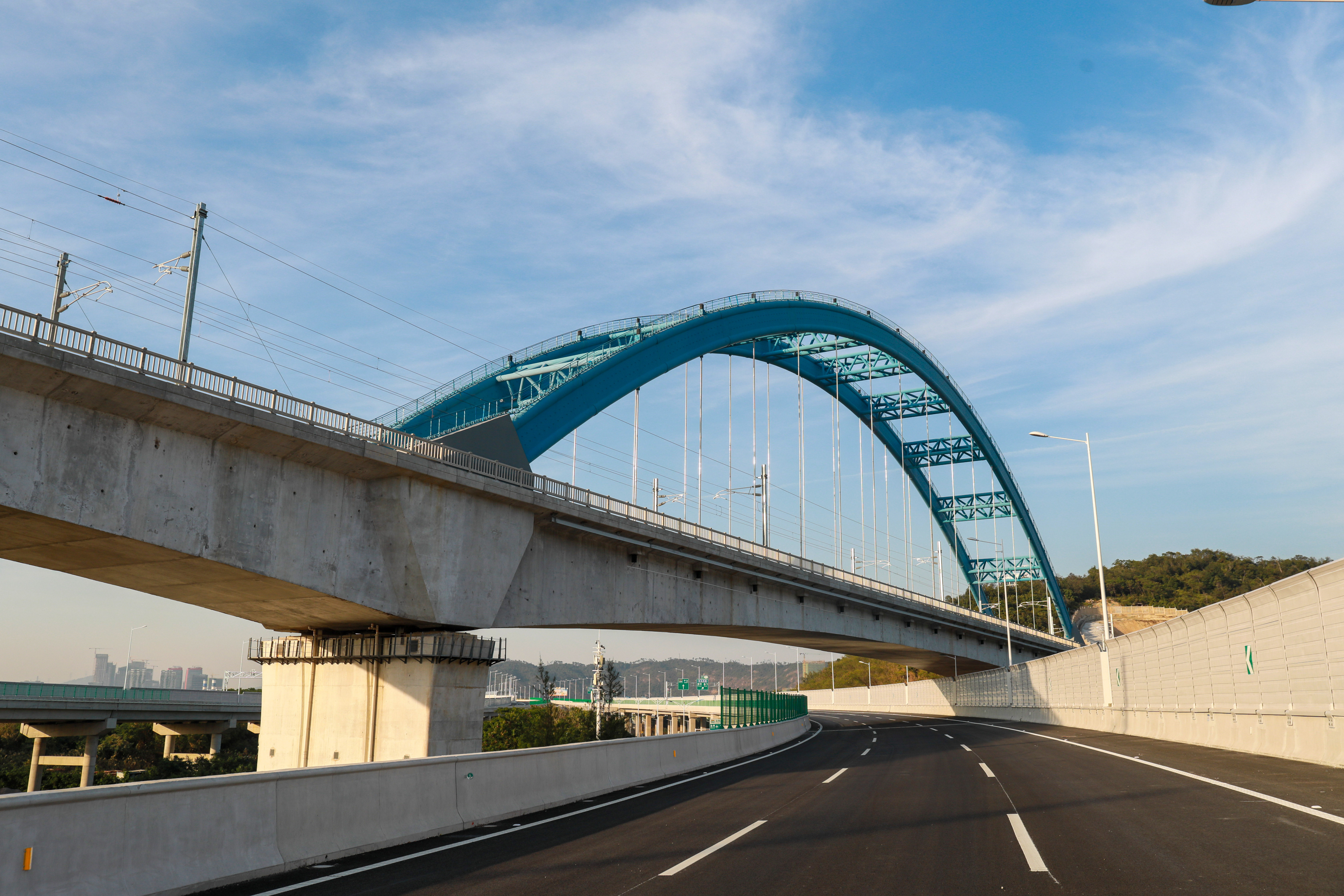 从金湾抵达横琴。 