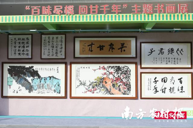 “百味尽榄，回甘千年”2023潮州橄榄文化周主题书画作品展共展出36幅书画作品