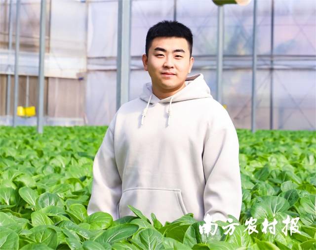 驻扎在科技小院的研究生郝永舟。