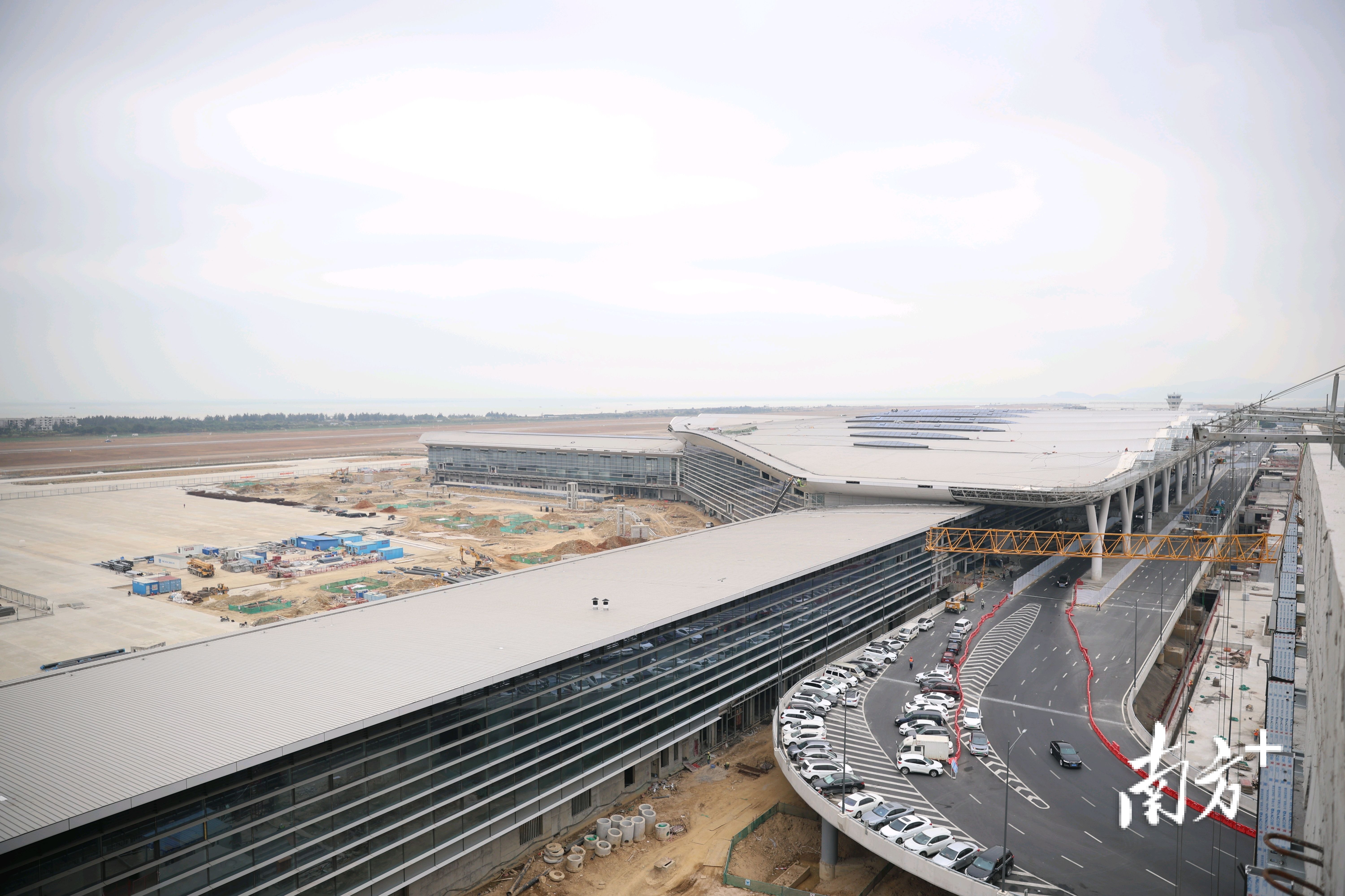 珠海机场新建T2航站楼。