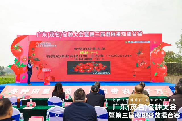 第三节樱桃番茄擂台赛获奖品种推介