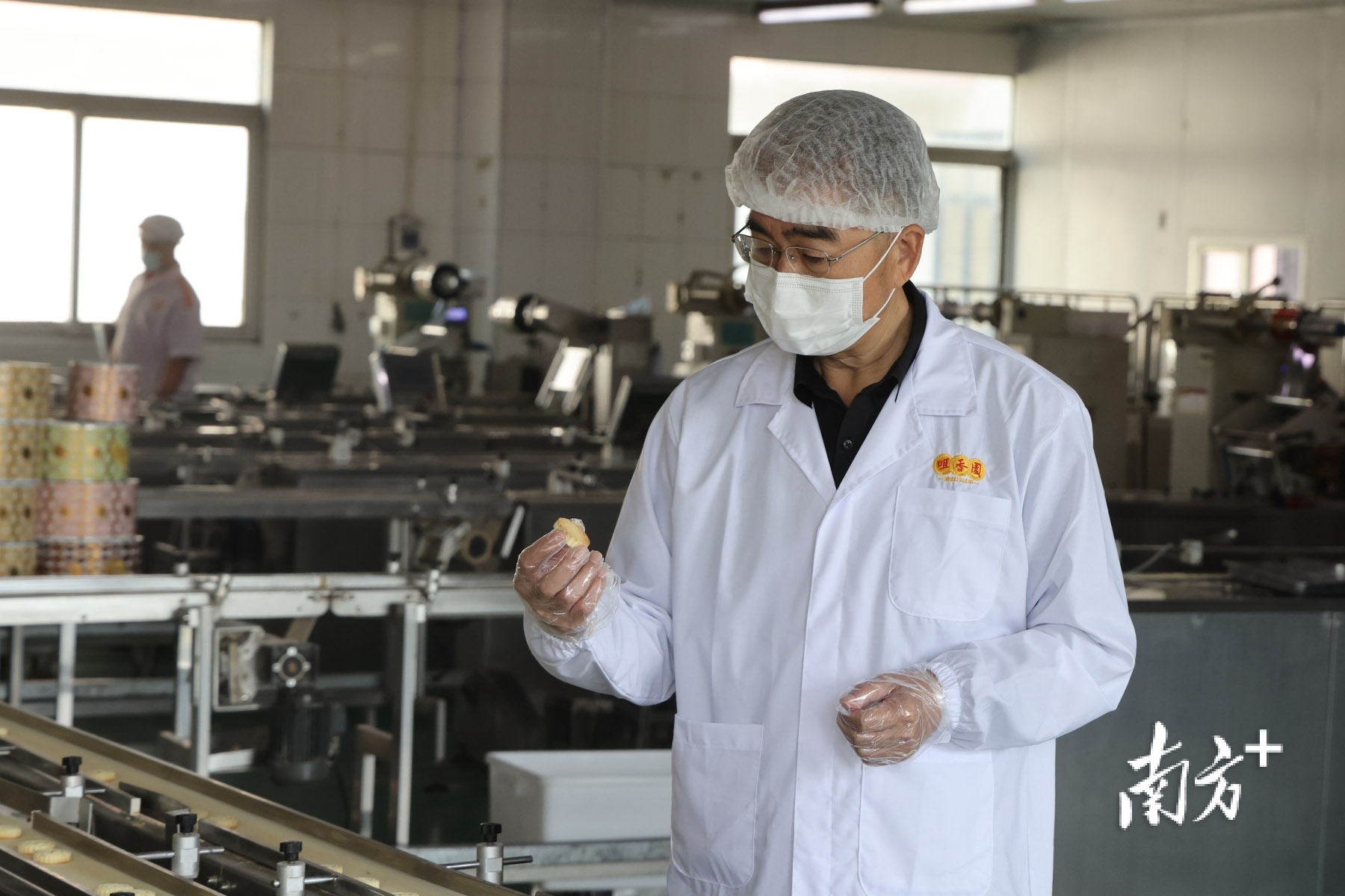 咀香园健康食品（中山）有限公司首席技术官张延杰。  南方+ 叶志文 拍摄