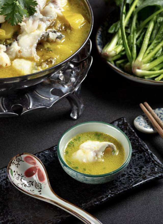酸菜鱼是经典川菜之一。