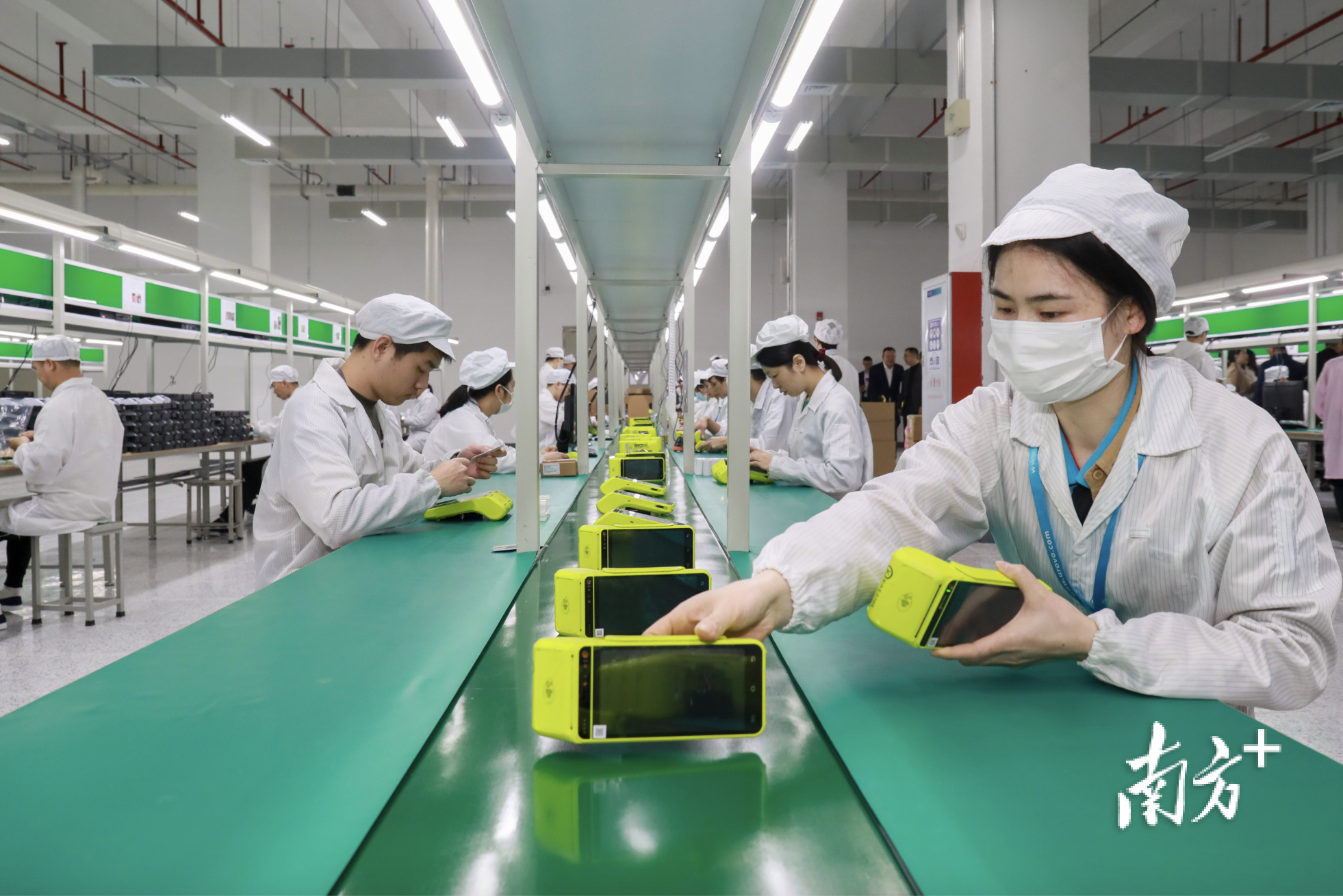 位于格创芯谷的优博讯智能制造基地投产。