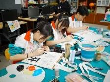 禅城青年手绘公益帆布袋，将亮相文华花市义卖