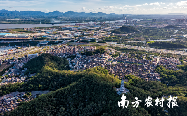 新会区圭峰会城茶坑村。 新会区圭峰会城茶坑村。