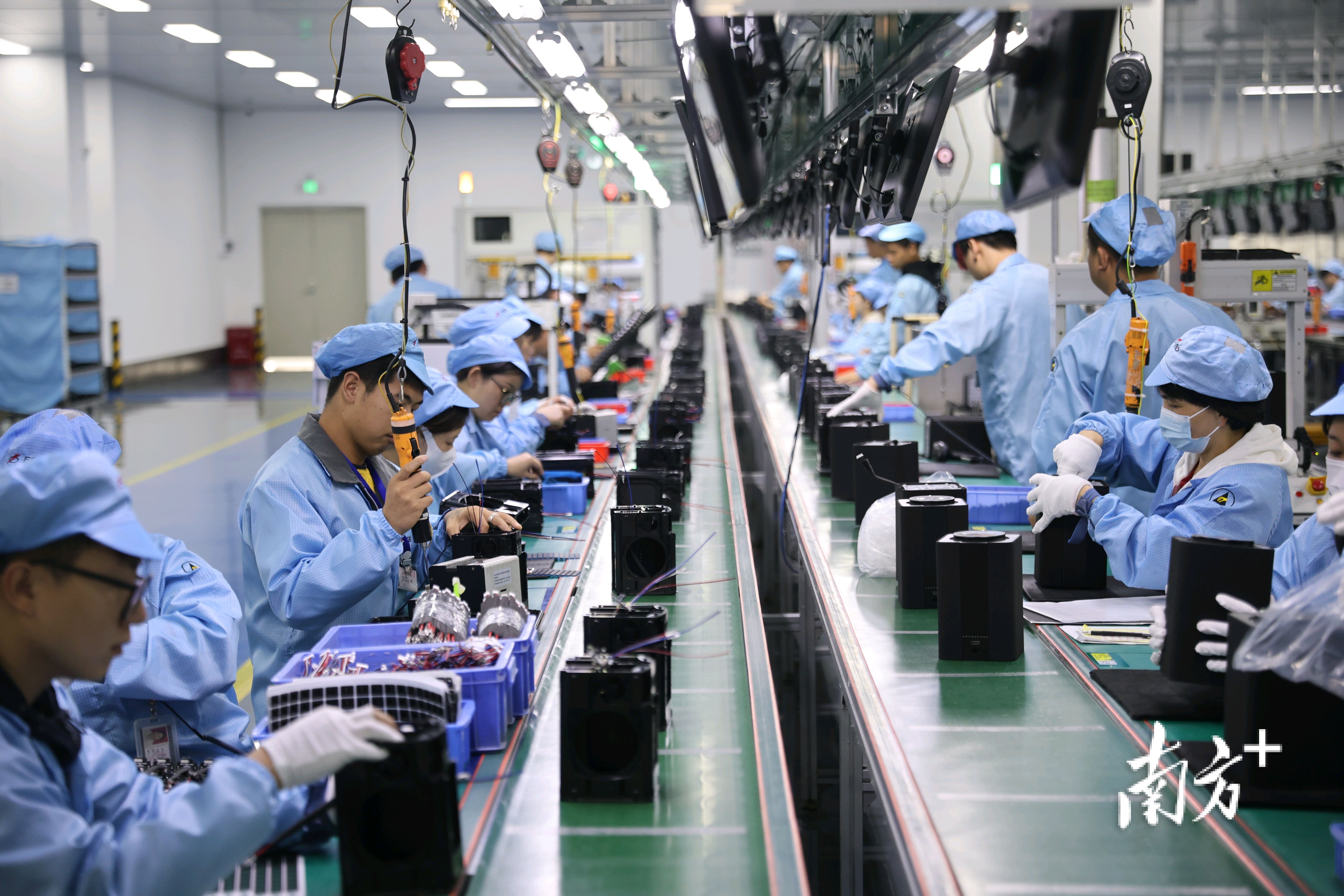 珠海奋达科技园生产车间。 珠海奋达科技园生产车间。