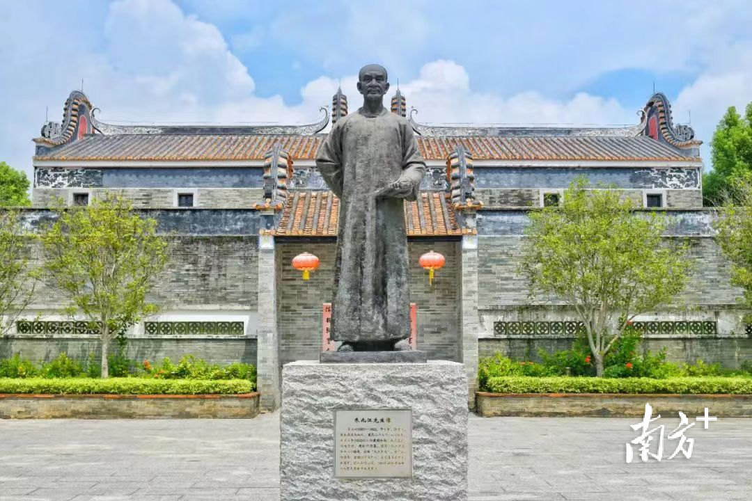 下西社区挖掘传统文化，讲好朱九江等历史名人故事，擦亮儒家文化名片。下西社区供图