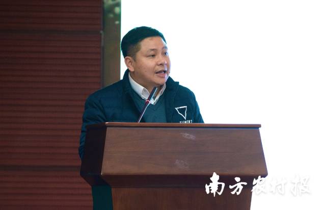 广东省农业科学院科管部主任张振飞。