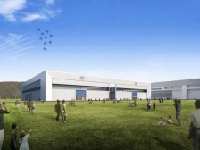 航展中心新场馆全面封顶，今年航展前投用