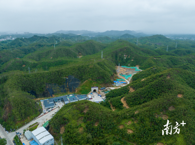 2023年5月12日,环北部湾广东水资源配置工程合江支洞。南方+记者 张令 摄 2023年5月12日,环北部湾广东水资源配置工程合江支洞。南方+记者 张令 摄
