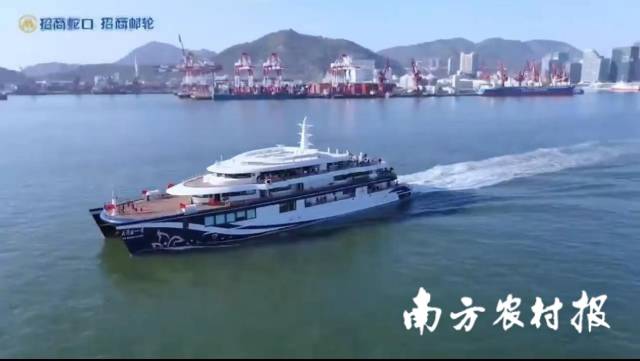 湾区海上游—深圳滨海游船旅游项目获得广泛认可。