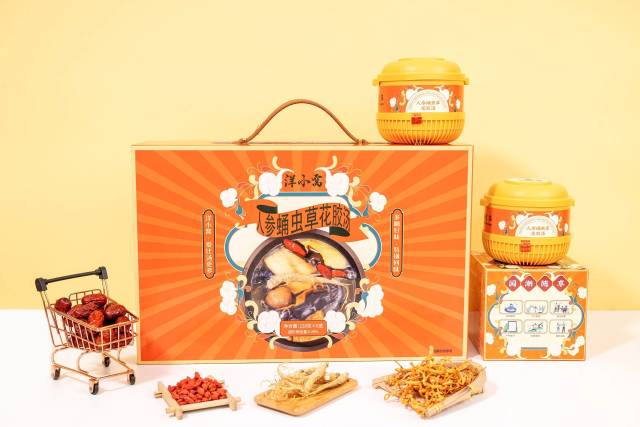 金牌“年菜”产品——人参蛹虫草花胶汤