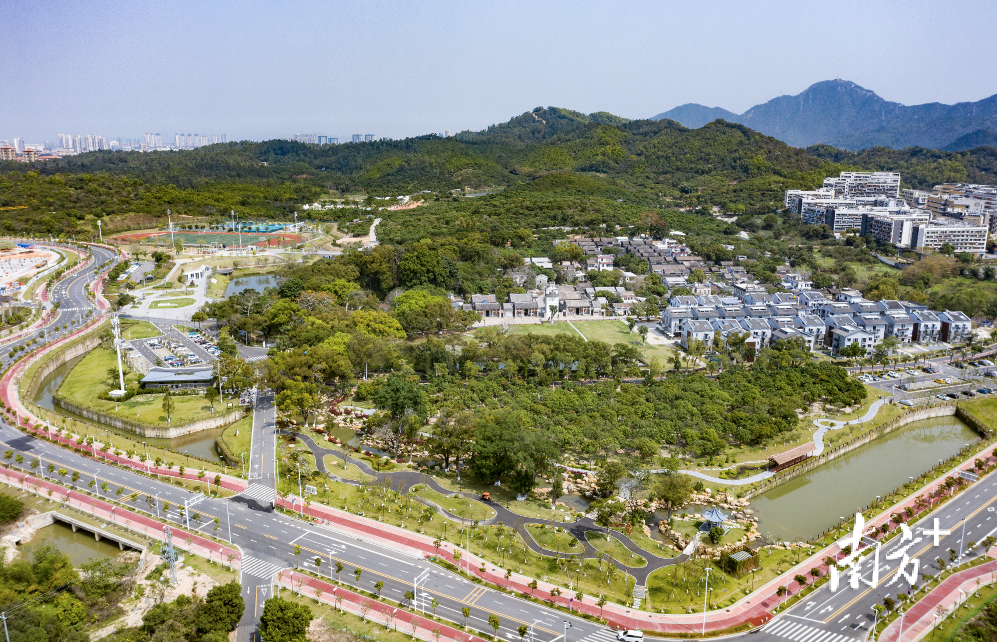 环境优美的珠海会同村。南方+记者 关铭荣 摄