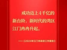 奋勇争先正当时！政府工作报告这些话很提气｜江门两会