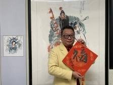 美国硅谷美术馆馆长段昭南为海内外朋友送福啦！