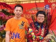 立春日，行花街！花山镇迎春花市精彩开市