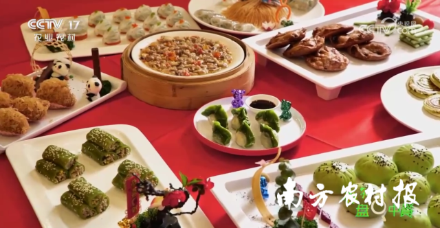 连州菜心美食。