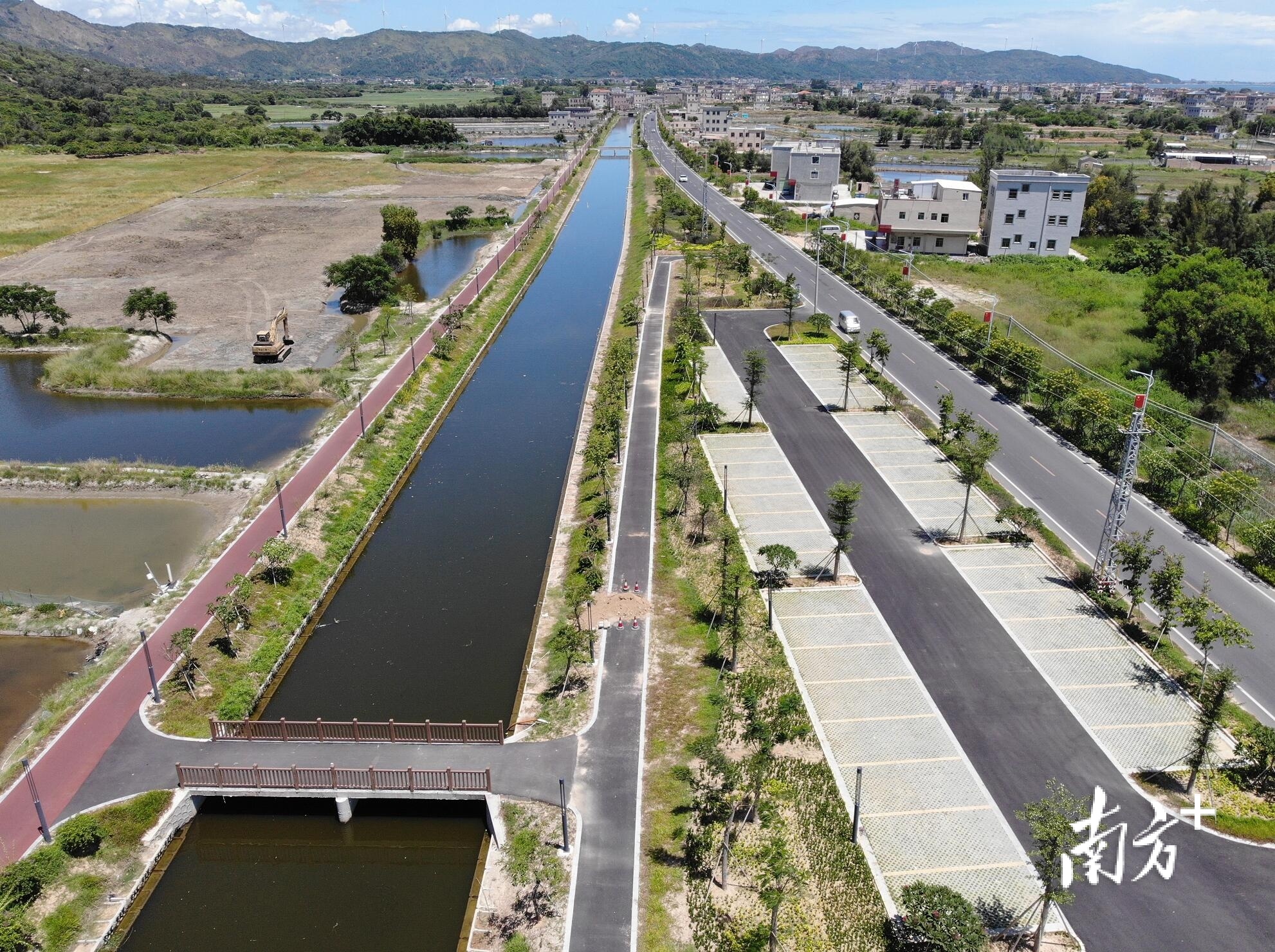滨海走廊碧道。受访者供图