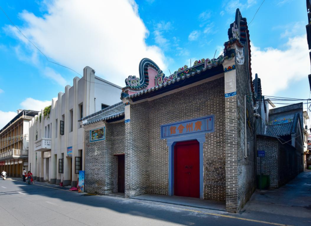 修旧如旧的广州会馆。受访者供图