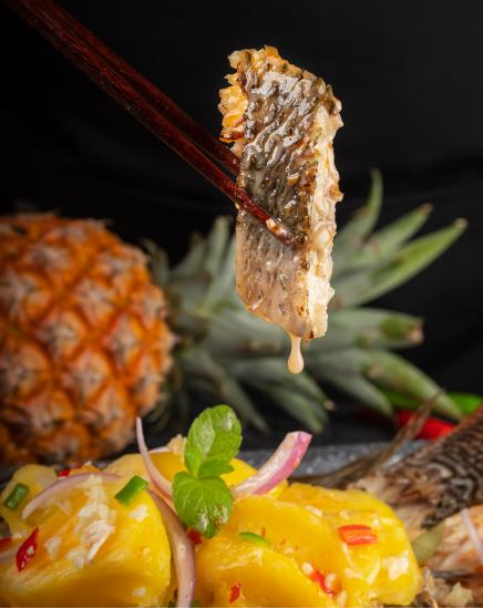 菠萝烤鱼，图片来源：国联水产集团