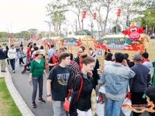 新年“龍”量加满！ 中外友人在龙华白石龙音乐公园过龙年
