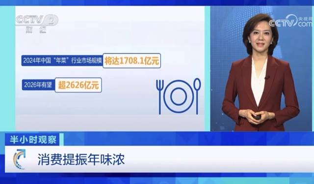 央视财经《经济半小时》栏目聚集广东“年菜经济”发展