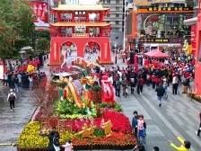 在广州越秀邂逅一城繁花，百年花市精彩继续