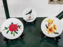 小而美！新春来广州兰圃赏通草画